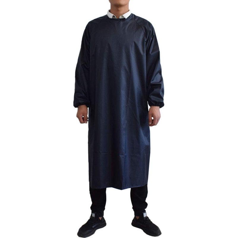 Jaspfct Waterproof Apron Long Sleeves,Waterproof Smock for Cleaning works,Butcher M08DB - Image 2